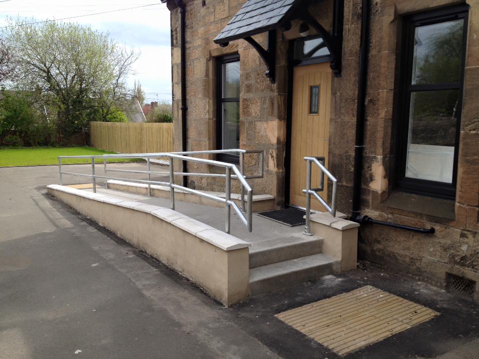 Wheelchair ramps in Edinburgh, Glasgow and Lanarkshire